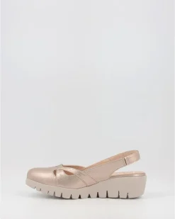 Zapatos Wonders Sevilla C-33290 Platino