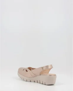 Zapatos Wonders Sevilla C-33290 Platino