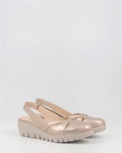 Zapatos Wonders Sevilla C-33290 Platino