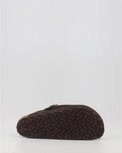 Zuecos Birkenstock Boston Vl Shearling Marron