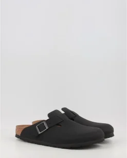 Zuecos Birkenstock Boston Bfbc Earthy Vegan Negro