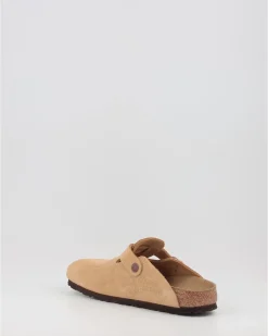 Zuecos Birkenstock Boston Vl Latte Cream Taupe