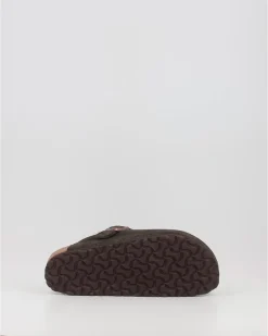 Zuecos Birkenstock Boston Vl Shearling Marron