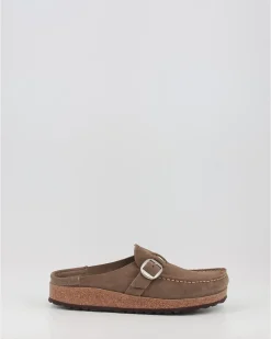Zuecos Birkenstock Buckey Leve Gray Taupe Taupe