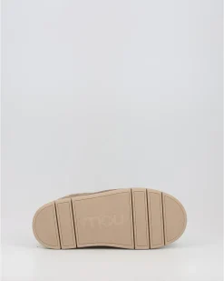 Zuecos Mou Bounce Clog Metal Logo Gris