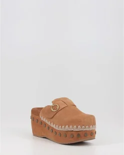 Zuecos Mou Cio6-02 With Strap Cog Cuero