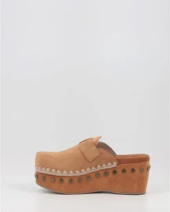 Zuecos Mou Cio6-02 With Strap Cog Cuero